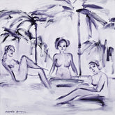 Bathhouse Tyrian - Original Painting
