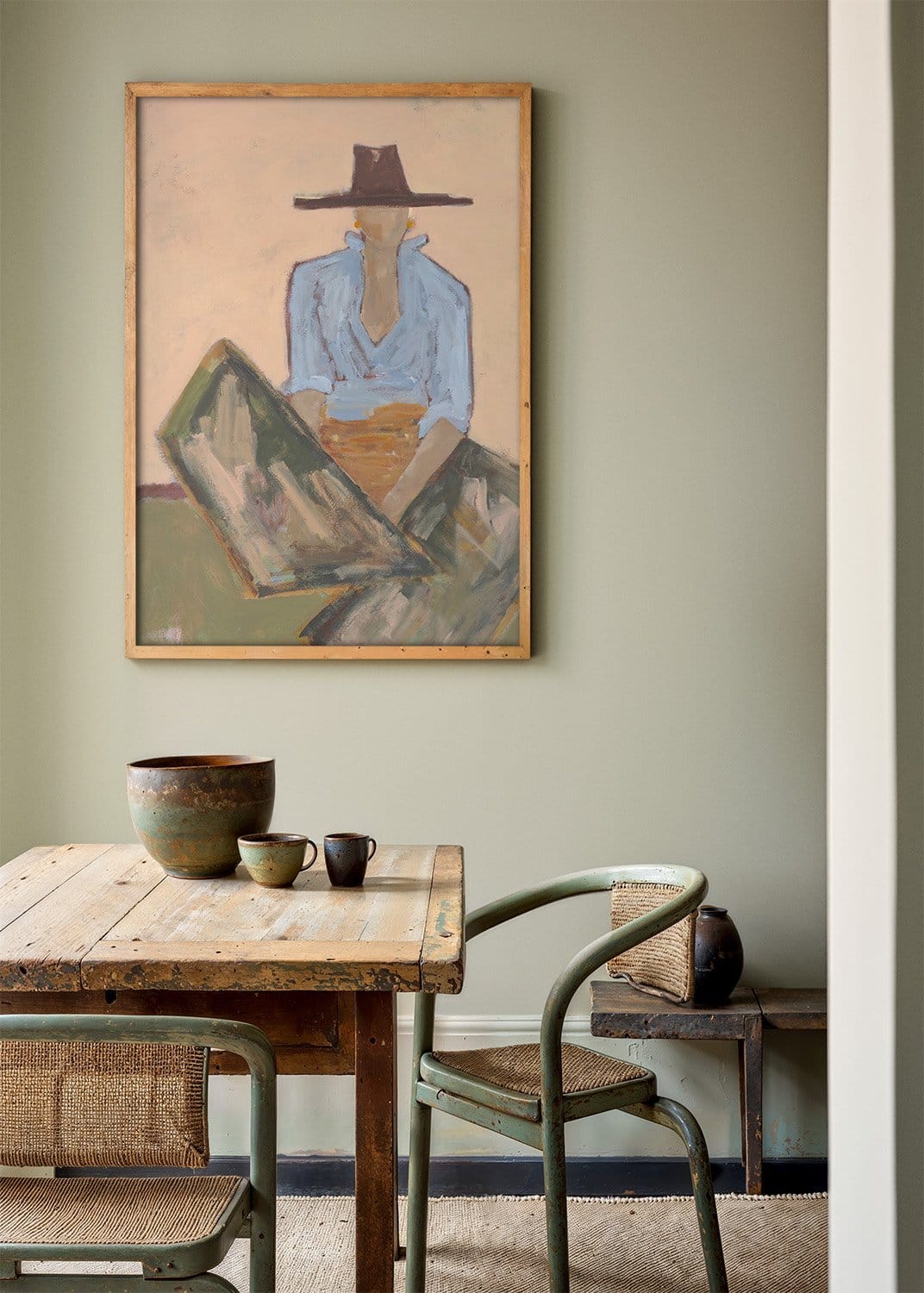 Chaps Olivine - Limited Edition Print