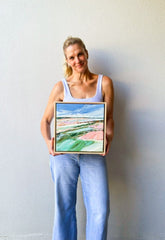 Blush Pasture II - Original Artwork