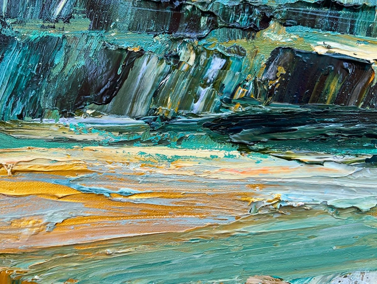 Aqua Drift - Original Art
