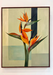 Bird Of Paradise In Blue - Original Art