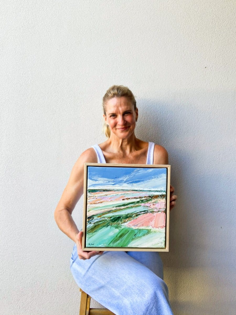 Blush Pasture II - Original Artwork