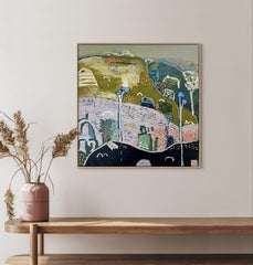 Blooms And Bubka - Original Art