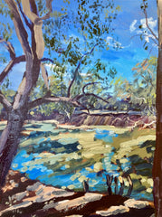 Blue Skies - Original Art