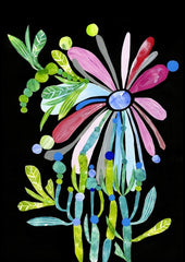 Bleeding Blue Heart - Print