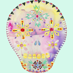 Calavera Green - Print