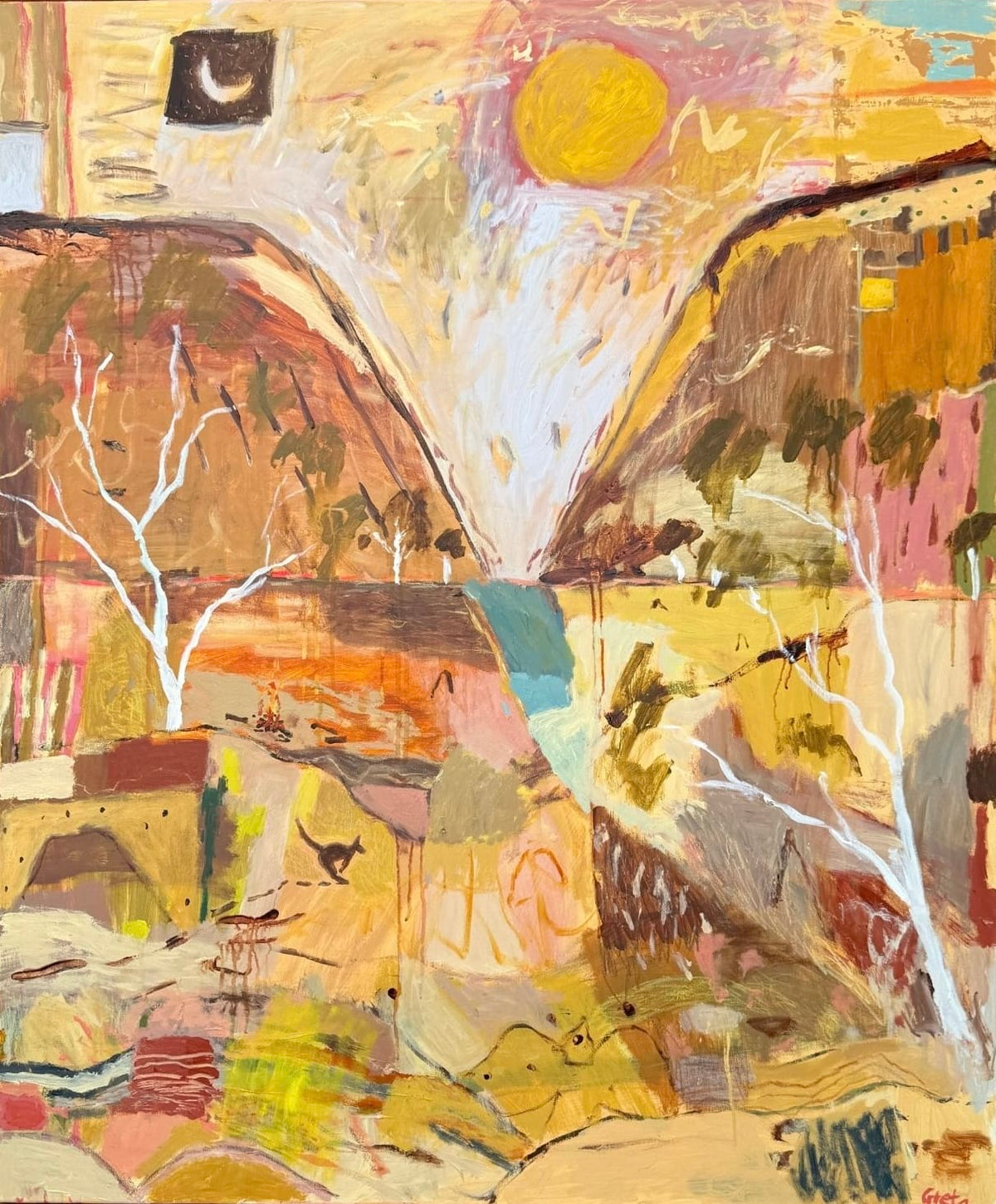 Ancient Gorge - Original Artwork