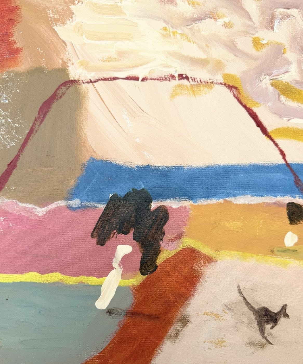 Between Uluru & Kata Tjuta - Original Artwork