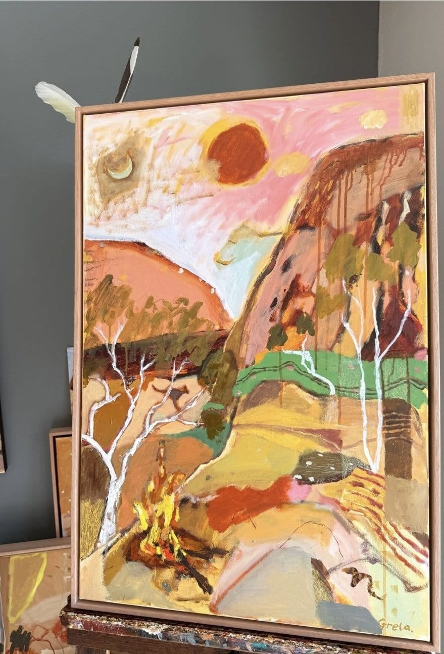 Campfire Country - Original Artwork