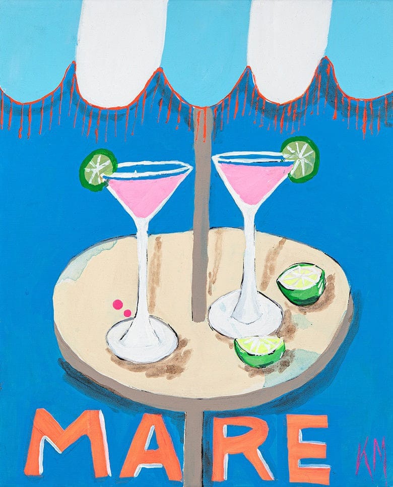 Beach Drinks - Original Art