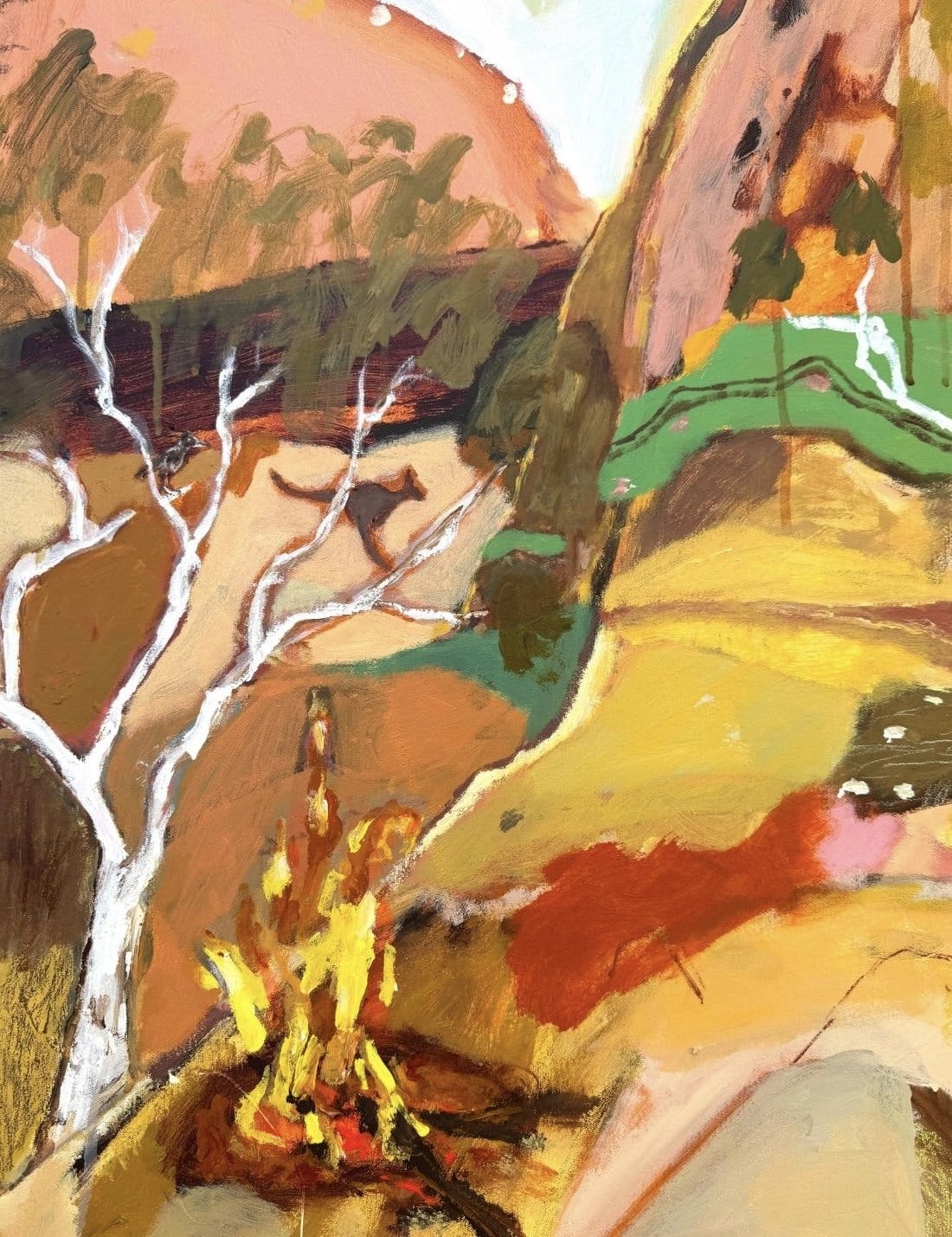 Campfire Country - Original Artwork