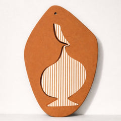 Art Tile - Terracotta Vessel In Relief
