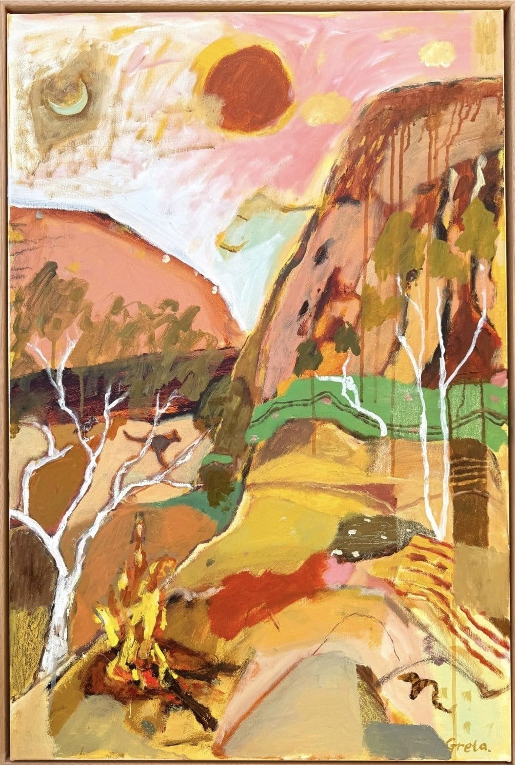 Campfire Country - Original Artwork